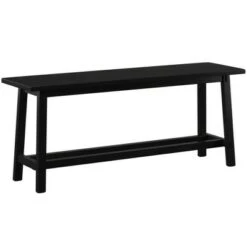 Decor Therapy Kyoto Wooden Bench - Décor Therapy Black -Ottomans Official Shop unnamed file 811