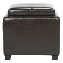 Harrison Tray Storage Ottoman - Safavieh Charcoal Gray -Ottomans Official Shop unnamed file 8141