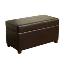 Essex Double Storage Ottoman - Threshold™ Black -Ottomans Official Shop unnamed file 8154