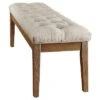Beechhurst Button Tufted Bench Wood - Inspire Q Wood/smoke 2 Beechhurst Button Tufted Bench Wood - Inspire Q Wood/smoke -Ottomans Official Shop unnamed file 818