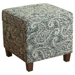 Cole Classics Square Storage Ottoman with Lift Off Top - HomePop Linen -Ottomans Official Shop unnamed file 8213