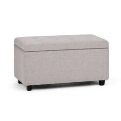 34" Essex Storage Ottoman - Wyndenhall Stone Gray -Ottomans Official Shop unnamed file 8279