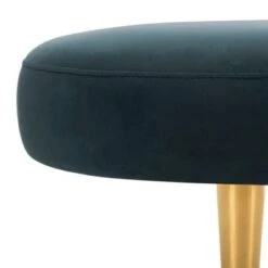 Corinne Velvet Oval Bench Navy - Safavieh 11 Corinne Velvet Oval Bench Navy - Safavieh -Ottomans Official Shop unnamed file 830