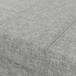 Foldable Square Storage Ottoman with Channel Tufting - Brookside Home Brown Faux Leather -Ottomans Official Shop unnamed file 8364