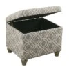Medium Storage Ottoman Geometric Ash Gray - HomePop -Ottomans Official Shop unnamed file 8374
