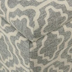 Medium Storage Ottoman Geometric Ash Gray - HomePop 15 Medium Storage Ottoman Geometric Ash Gray - HomePop -Ottomans Official Shop unnamed file 8379