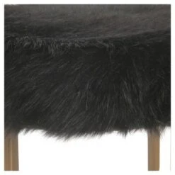 Faux Fur Stool - HomePop Pink 11 Faux Fur Stool - HomePop Pink -Ottomans Official Shop unnamed file 84
