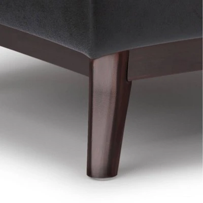 Small Ethan Tray Top Coffee Table Storage Ottoman - WyndenHall Saddle Brown 7 Small Ethan Tray Top Coffee Table Storage Ottoman - WyndenHall Saddle Brown - Image 5