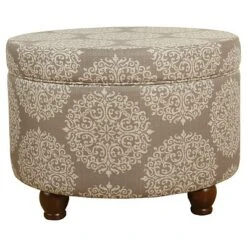 Storage Ottoman - HomePop Black/white -Ottomans Official Shop unnamed file 8487