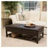 Miriam Wood Rectangle Storage Ottoman Bench with Bottom Rack - Espresso - Christopher Knight Home 1 Miriam Wood Rectangle Storage Ottoman Bench with Bottom Rack - Espresso - Christopher Knight Home -Ottomans Official Shop unnamed file 8532