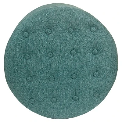 Boho Tufted Storage Ottoman - HomePop Purple 8 Boho Tufted Storage Ottoman - HomePop Purple - Image 6