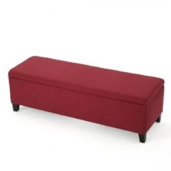 Cleo Storage Ottoman - Christopher Knight Home Dark Teal -Ottomans Official Shop unnamed file 8565