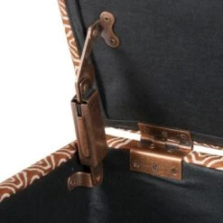 Sunshine Storage Cube Ottoman - Orange - HomePop -Ottomans Official Shop unnamed file 8577