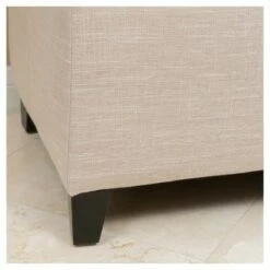 Lucinda Fabric Storage Ottoman Bench - Christopher Knight Home Sand -Ottomans Official Shop unnamed file 8649