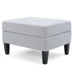 Zahra Storage Ottoman - Christopher Knight Home Dark Blue -Ottomans Official Shop unnamed file 8683