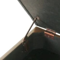 Wood and Metal Upholstered Storage Ottoman - HomePop Gray 19 Wood and Metal Upholstered Storage Ottoman - HomePop Gray -Ottomans Official Shop unnamed file 8694