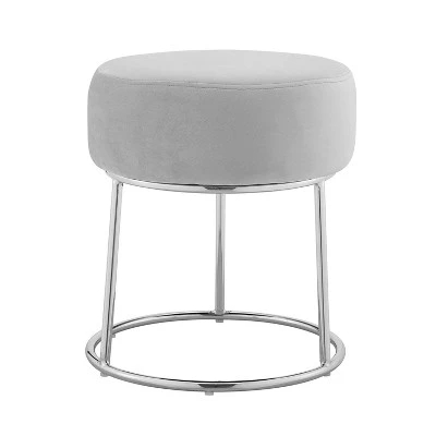 Bandi Accent Vanity Stool - Linon Green 3 Bandi Accent Vanity Stool - Linon Green