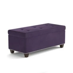 Lafayette Tufted Storage Ottoman - Handy Living Gray -Ottomans Official Shop unnamed file 8711