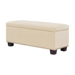 Lafayette Tufted Storage Ottoman - Handy Living Gray -Ottomans Official Shop unnamed file 8712