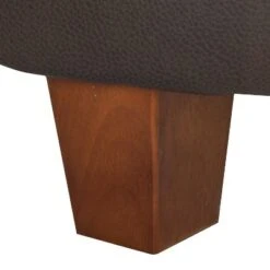 Large Faux Leather Storage Bench Chocolate Brown - HomePop -Ottomans Official Shop unnamed file 8773