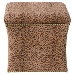 Nail Button Storage Ottoman - Skyline Furniture Velvet White 26 Nail Button Storage Ottoman - Skyline Furniture Velvet White -Ottomans Official Shop unnamed file 8812