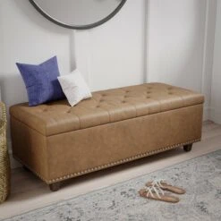 Storage Ottoman - Brookside Home Stone 12 Storage Ottoman - Brookside Home Stone -Ottomans Official Shop unnamed file 8852