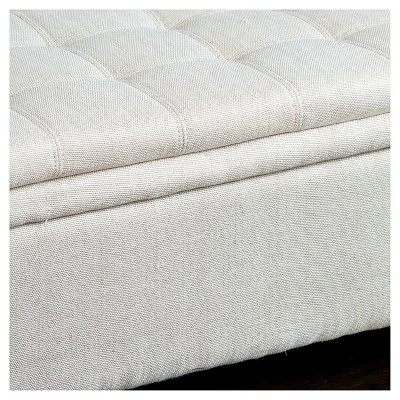 Brighton Linen Storage Ottoman Ivory - Christopher Knight Home 3 Brighton Linen Storage Ottoman Ivory - Christopher Knight Home