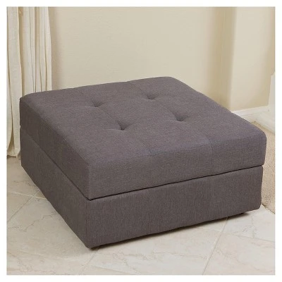Chatsworth Storage Ottoman - Christopher Knight Home Navy 5 Chatsworth Storage Ottoman - Christopher Knight Home Navy - Image 3