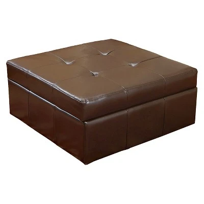 Chatsworth Storage Ottoman - Christopher Knight Home Navy 6 Chatsworth Storage Ottoman - Christopher Knight Home Navy - Image 4