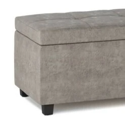 48" Cambridge Storage Ottoman - Wyndenhall Natural Linen Look Fabric 18 48" Cambridge Storage Ottoman - Wyndenhall Natural Linen Look Fabric -Ottomans Official Shop unnamed file 8867