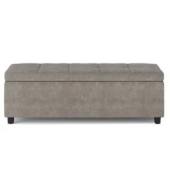 48" Cambridge Storage Ottoman - Wyndenhall Natural Linen Look Fabric 20 48" Cambridge Storage Ottoman - Wyndenhall Natural Linen Look Fabric -Ottomans Official Shop unnamed file 8869