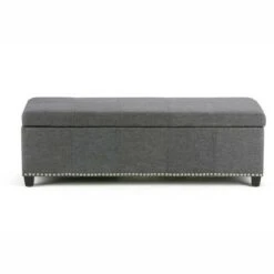 48" Large Stanford Storage Ottoman Linen Look Fabric - WyndenHall Slate Gray Linen Look Fabric 15 48" Large Stanford Storage Ottoman Linen Look Fabric - WyndenHall Slate Gray Linen Look Fabric -Ottomans Official Shop unnamed file 8881