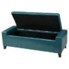 Guernsey Faux Leather Storage Ottoman Bench Teal - Christopher Knight Home -Ottomans Official Shop unnamed file 8979