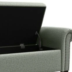 Rolled Arm Bench Storage Ottoman - Handy Living Granite Gray 10 Rolled Arm Bench Storage Ottoman - Handy Living Granite Gray -Ottomans Official Shop unnamed file 9001