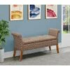 Designs4Comfort Garbo Storage Bench Savanna Leopard Print Fabric - Breighton Home -Ottomans Official Shop unnamed file 9053