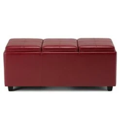Franklin Storage Ottoman - WyndenHall Red 29 Franklin Storage Ottoman - WyndenHall Red -Ottomans Official Shop unnamed file 9063