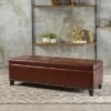 Gavin Bonded Leather Storage Ottoman Brown - Christopher Knight Home 2 Gavin Bonded Leather Storage Ottoman Brown - Christopher Knight Home -Ottomans Official Shop unnamed file 9099