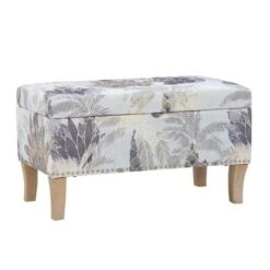 Stephanie Storage Ottoman - Linon Gray -Ottomans Official Shop unnamed file 9134