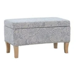 Stephanie Storage Ottoman - Linon Gray -Ottomans Official Shop unnamed file 9136