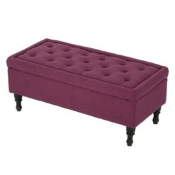 Chantelle Storage Ottoman - Christopher Knight Home Navy -Ottomans Official Shop unnamed file 9217