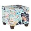 Fairland Storage Ottoman Kaya Floral Aqua - Threshold™