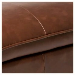39" Northridge Storage Ottoman Cognac Faux Leather - WyndenHall -Ottomans Official Shop unnamed file 9262