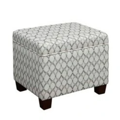 Madison Storage Ottoman - Breighton Home Ribbon Pattern Fabric -Ottomans Official Shop unnamed file 9334