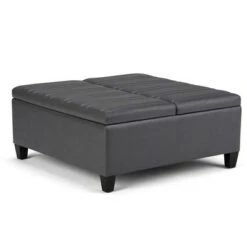 Tyler Coffee Table Storage Ottoman - Wyndenhall Chocolate Brown -Ottomans Official Shop unnamed file 9396