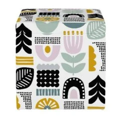 Plano Storage Ottoman Helsinki Block Lavender - Project 62™