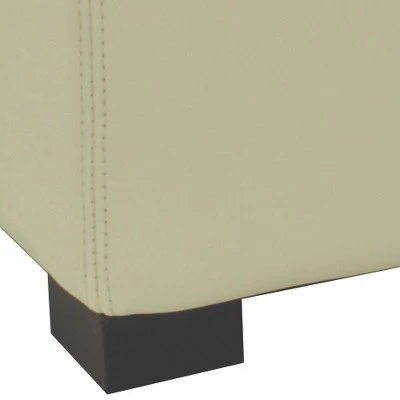 Bobbi Tray Storage Ottoman - Flat Cream - Safavieh 4 Bobbi Tray Storage Ottoman - Flat Cream - Safavieh - Image 2