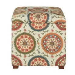 Storage Ottoman Medallion Print - HomePop 17 Storage Ottoman Medallion Print - HomePop -Ottomans Official Shop unnamed file 9458
