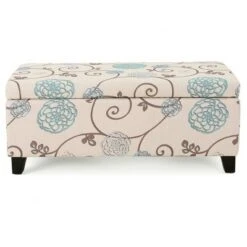 Breanna Storage Ottoman - Christopher Knight Home Dark Teal -Ottomans Official Shop unnamed file 9478