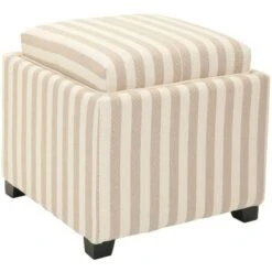 Harrison Single Tray Storage Ottoman Tan/White - Safavieh 9 Harrison Single Tray Storage Ottoman Tan/White - Safavieh -Ottomans Official Shop unnamed file 9565