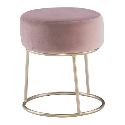 Bandi Accent Vanity Stool - Linon Green 12 Bandi Accent Vanity Stool - Linon Green - Image 10